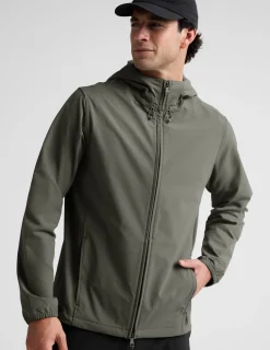 AirLite Men's Hooded Full Zip Jacket