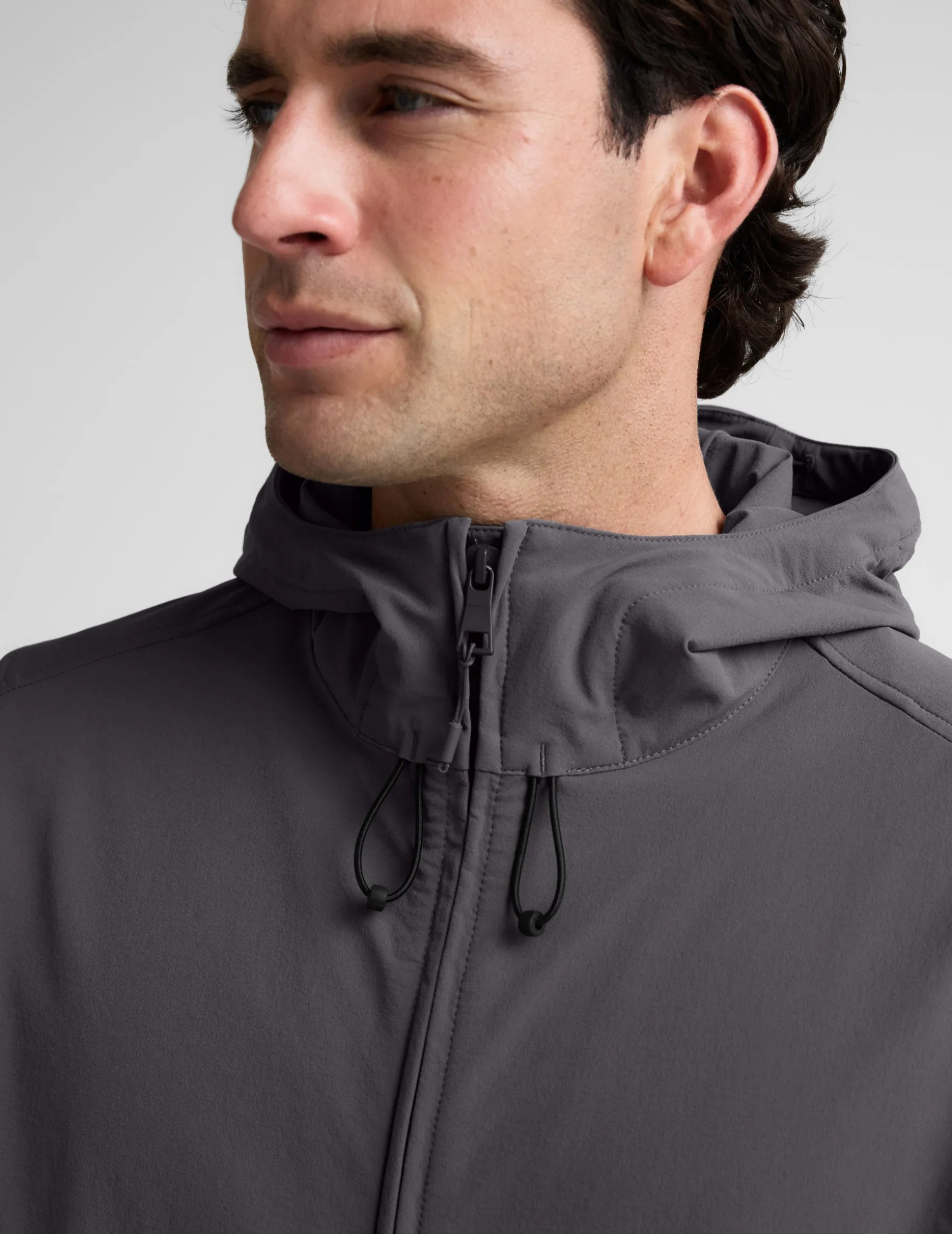 AirLite Men's Hooded Full Zip Jacket