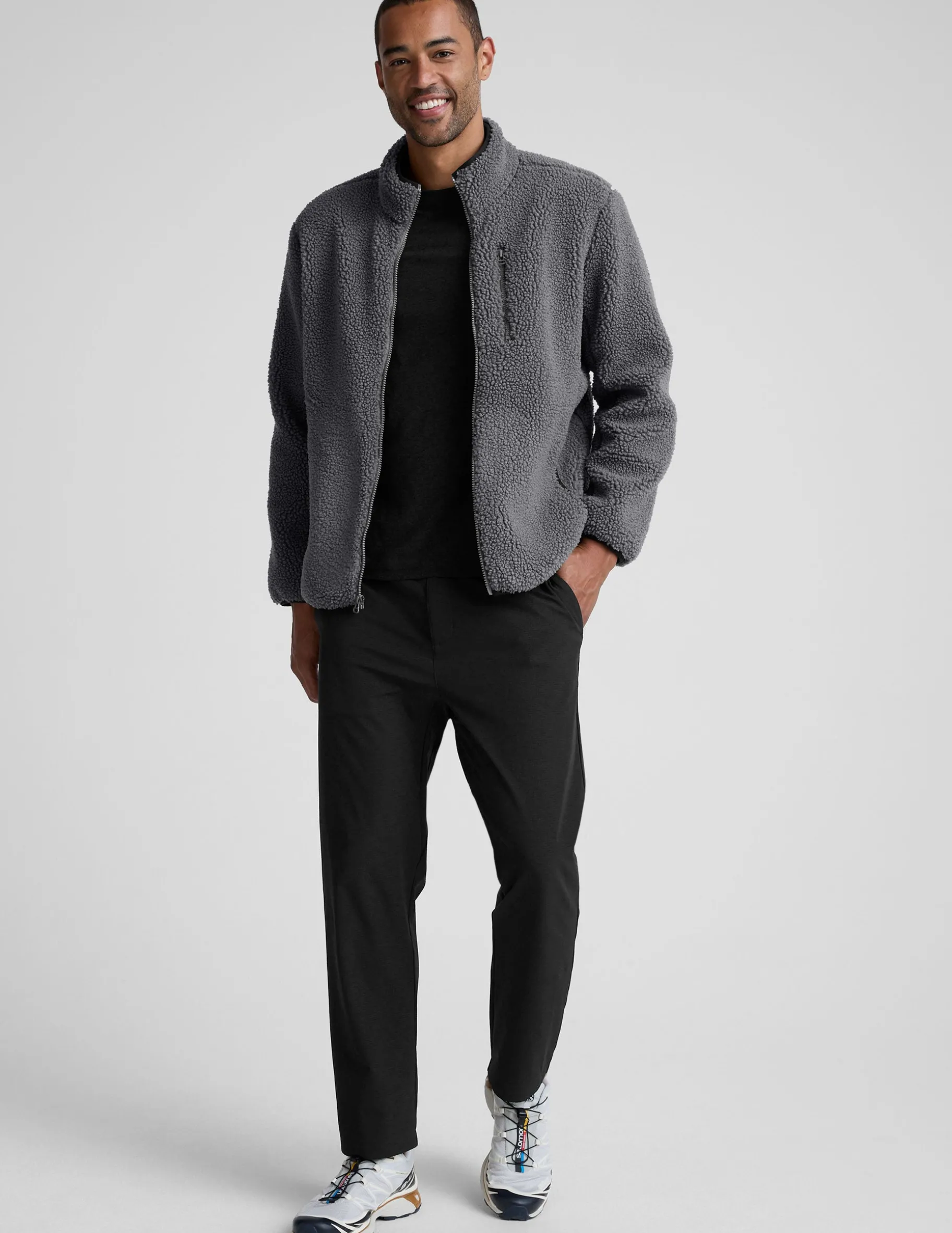 Boucle Fleece Men's Zip Jacket