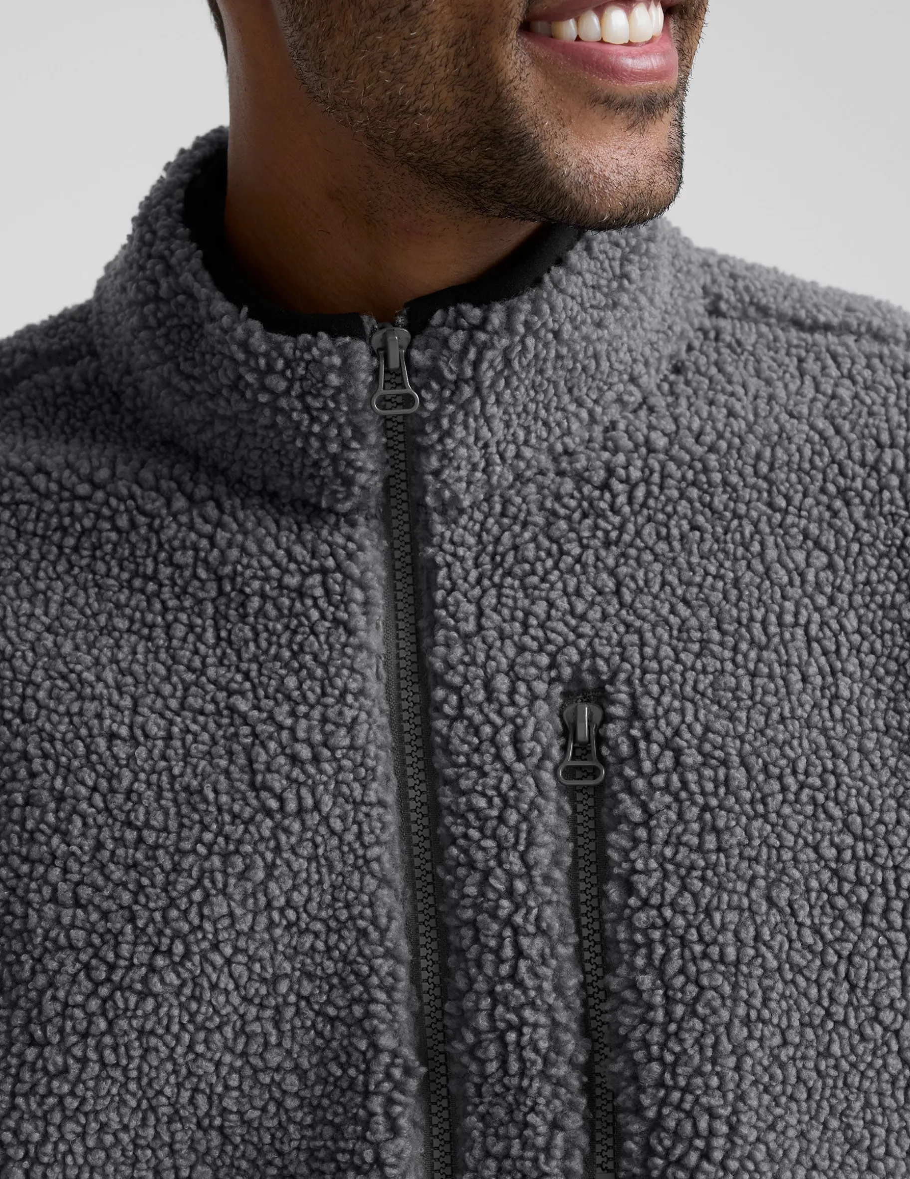 Boucle Fleece Men's Zip Jacket