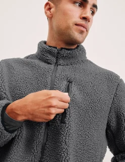 Boucle Fleece Men's Zip Jacket