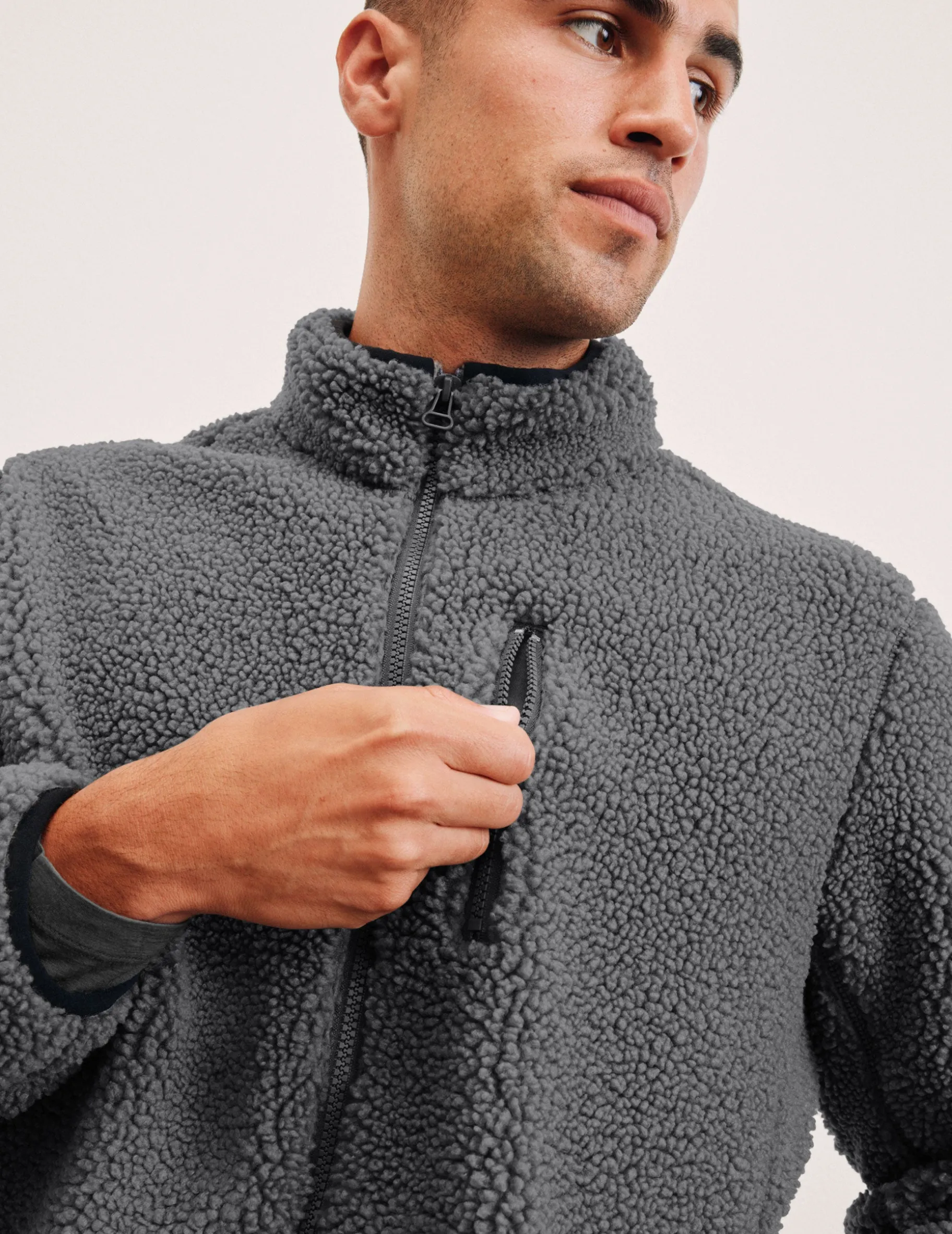 Boucle Fleece Men's Zip Jacket