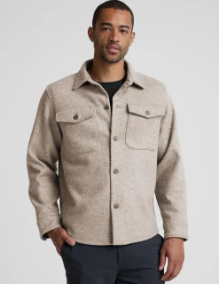 Day to Night Wool Men's Shirt Jacket