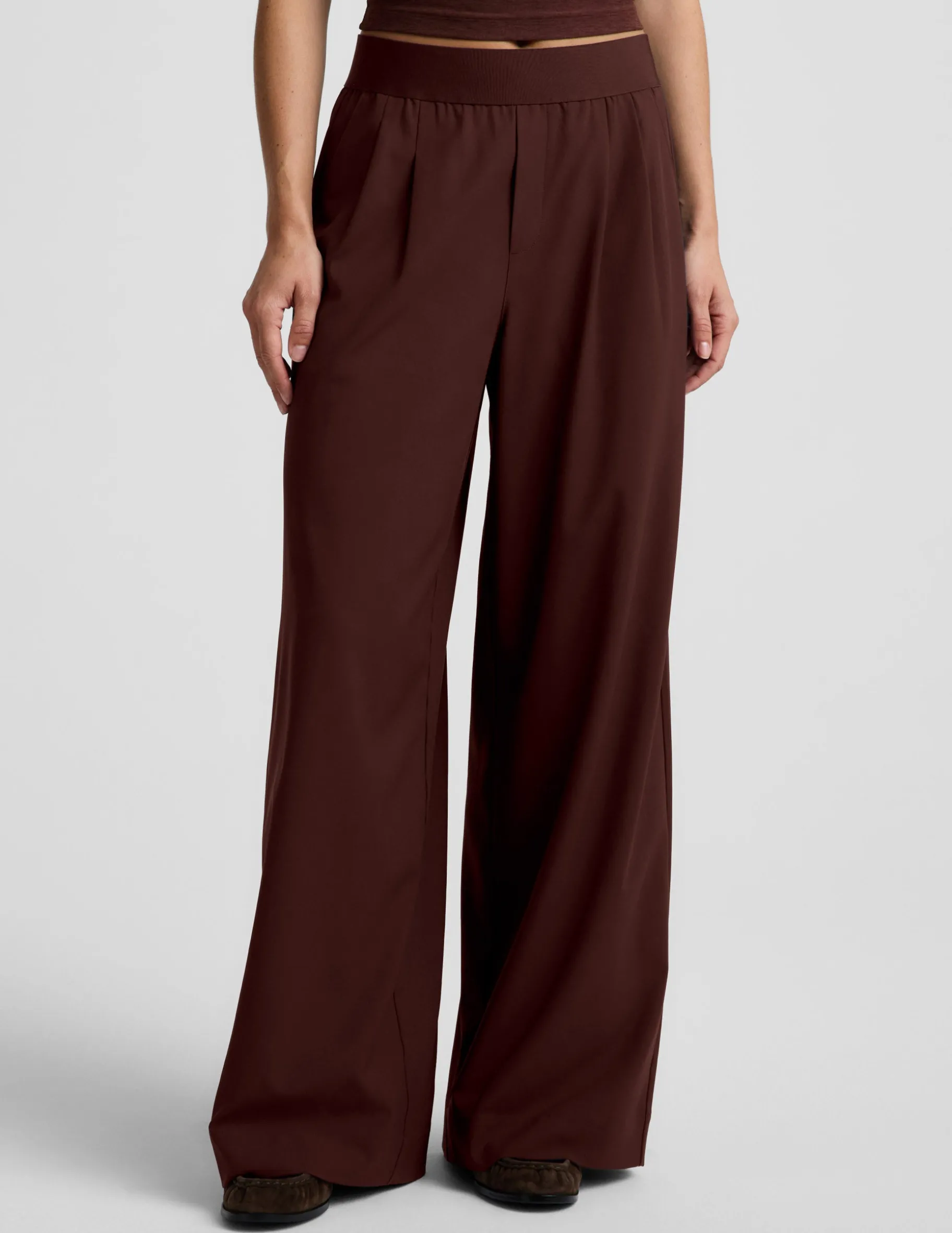 Elasticated Wide Leg Pant 31"
