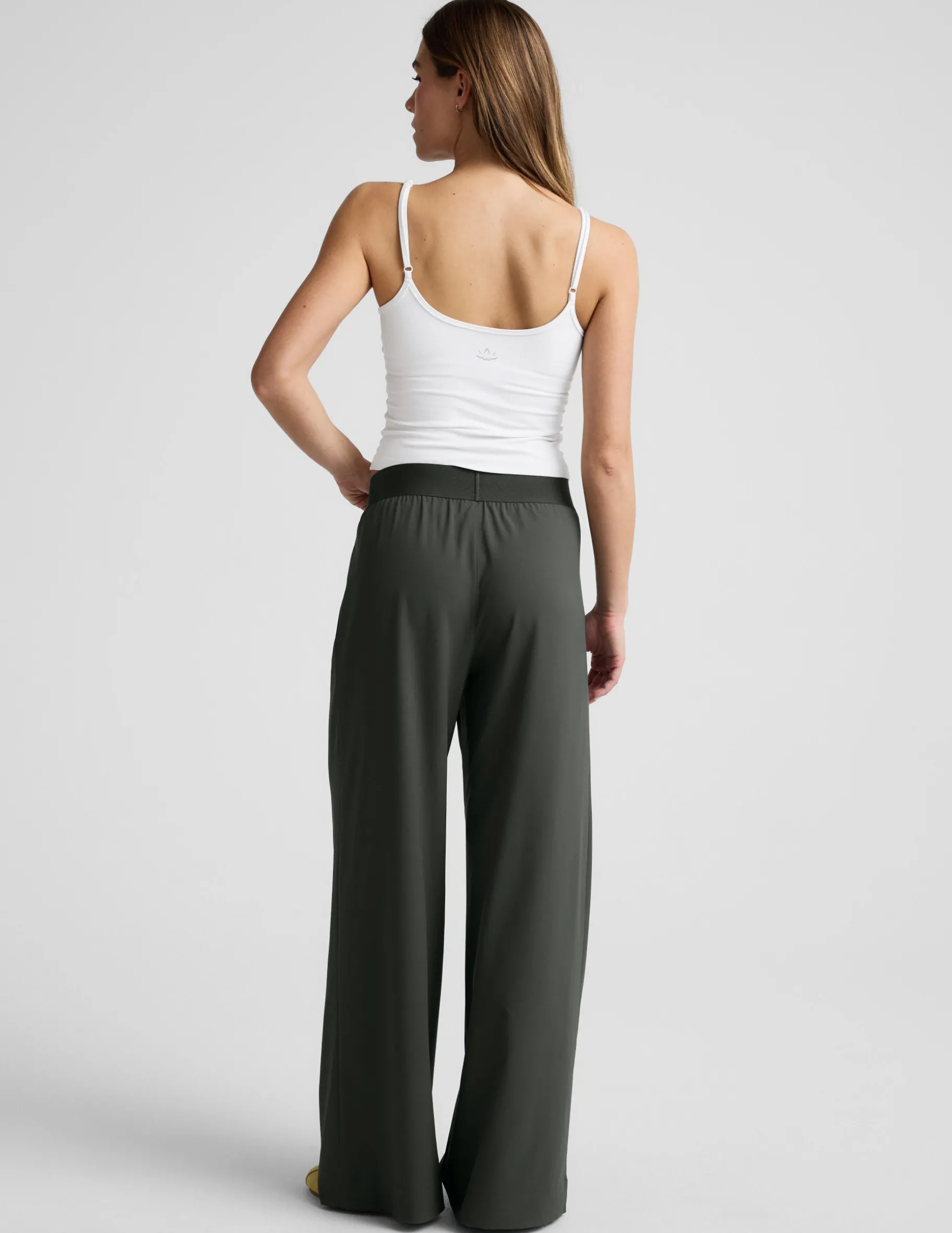 Elasticated Wide Leg Pant 31"