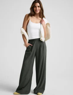 Elasticated Wide Leg Pant 31"