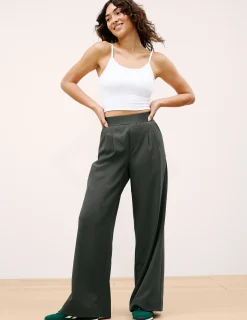Elasticated Wide Leg Pant 31