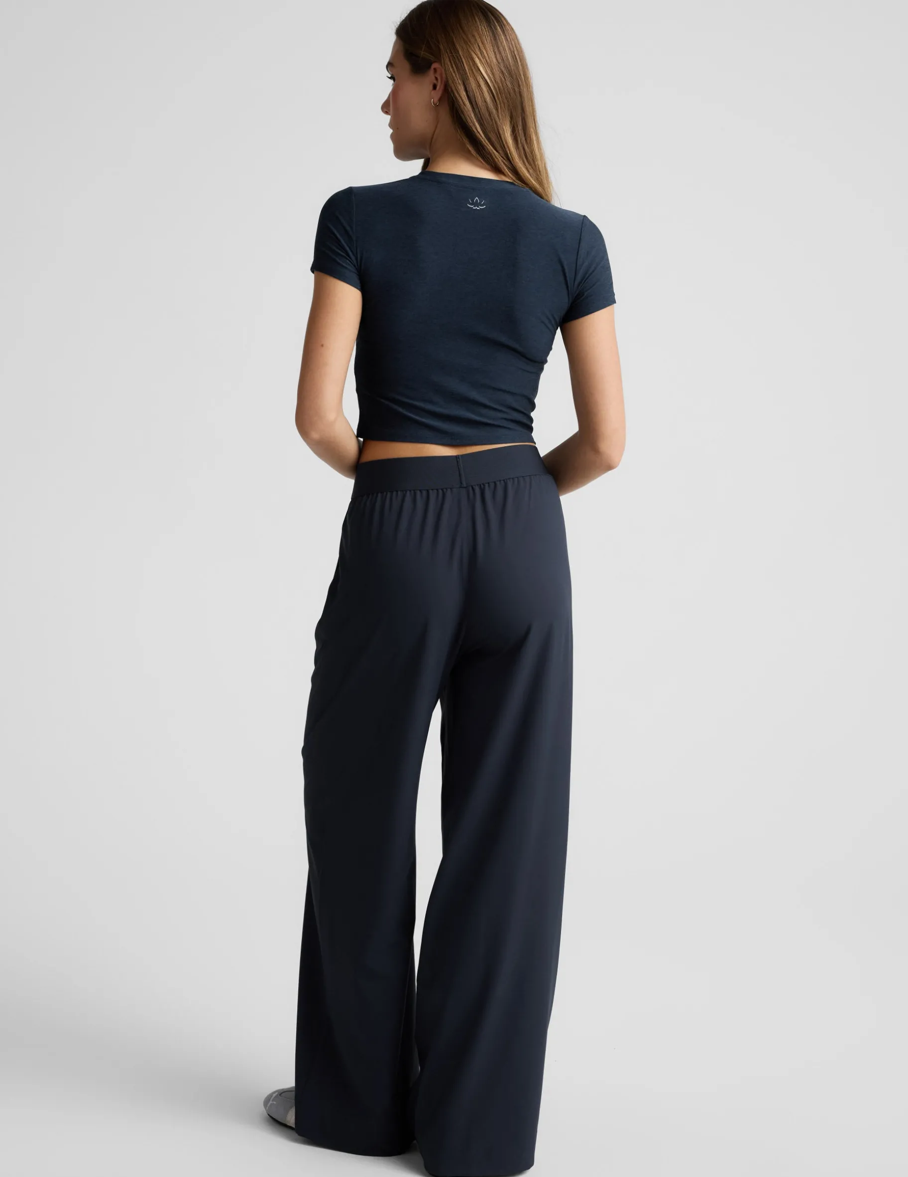 Elasticated Wide Leg Pant 31"