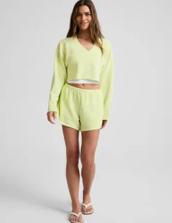 Fade Out Cropped Long Sleeve