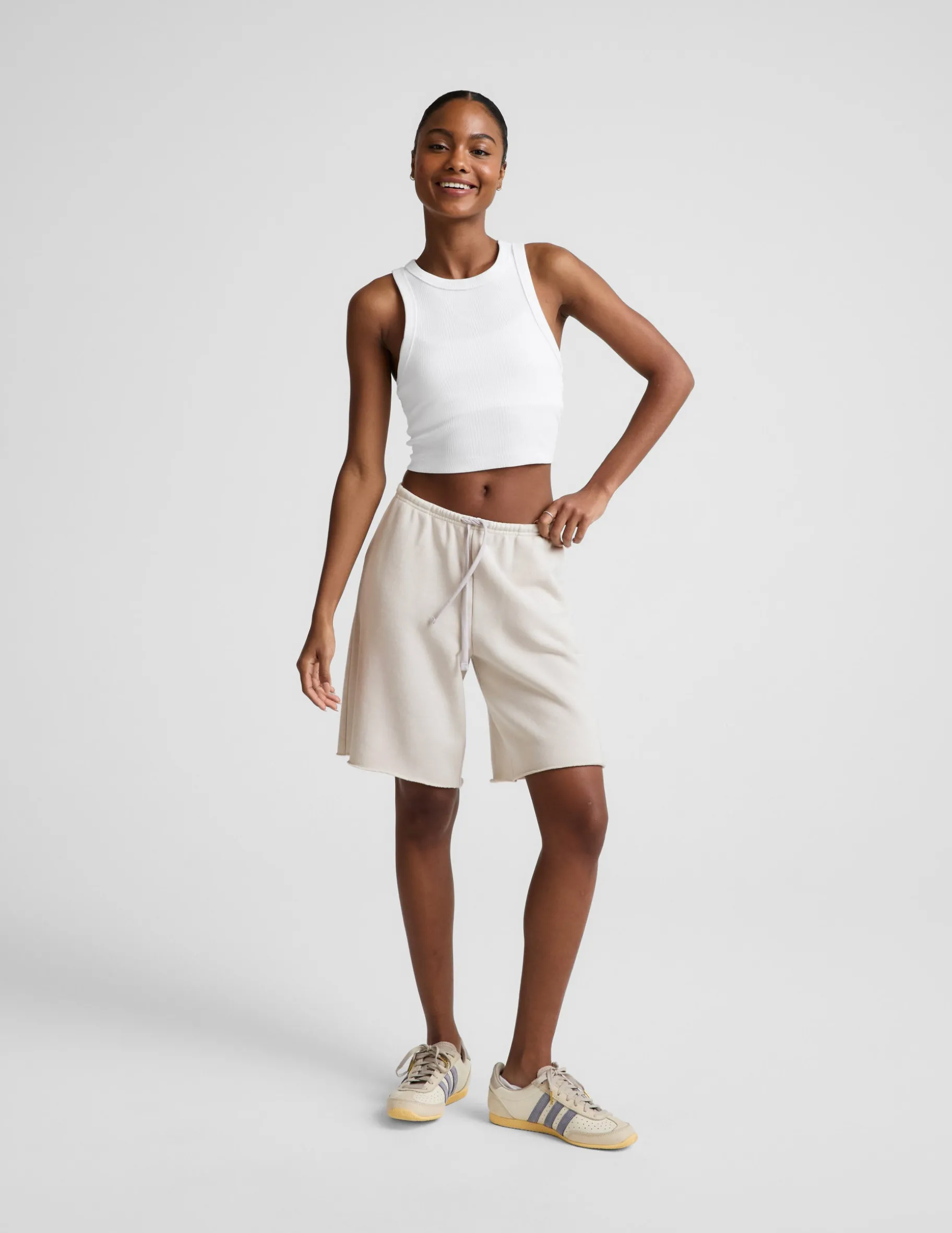 Fade Out Low-Rise Bermuda Short