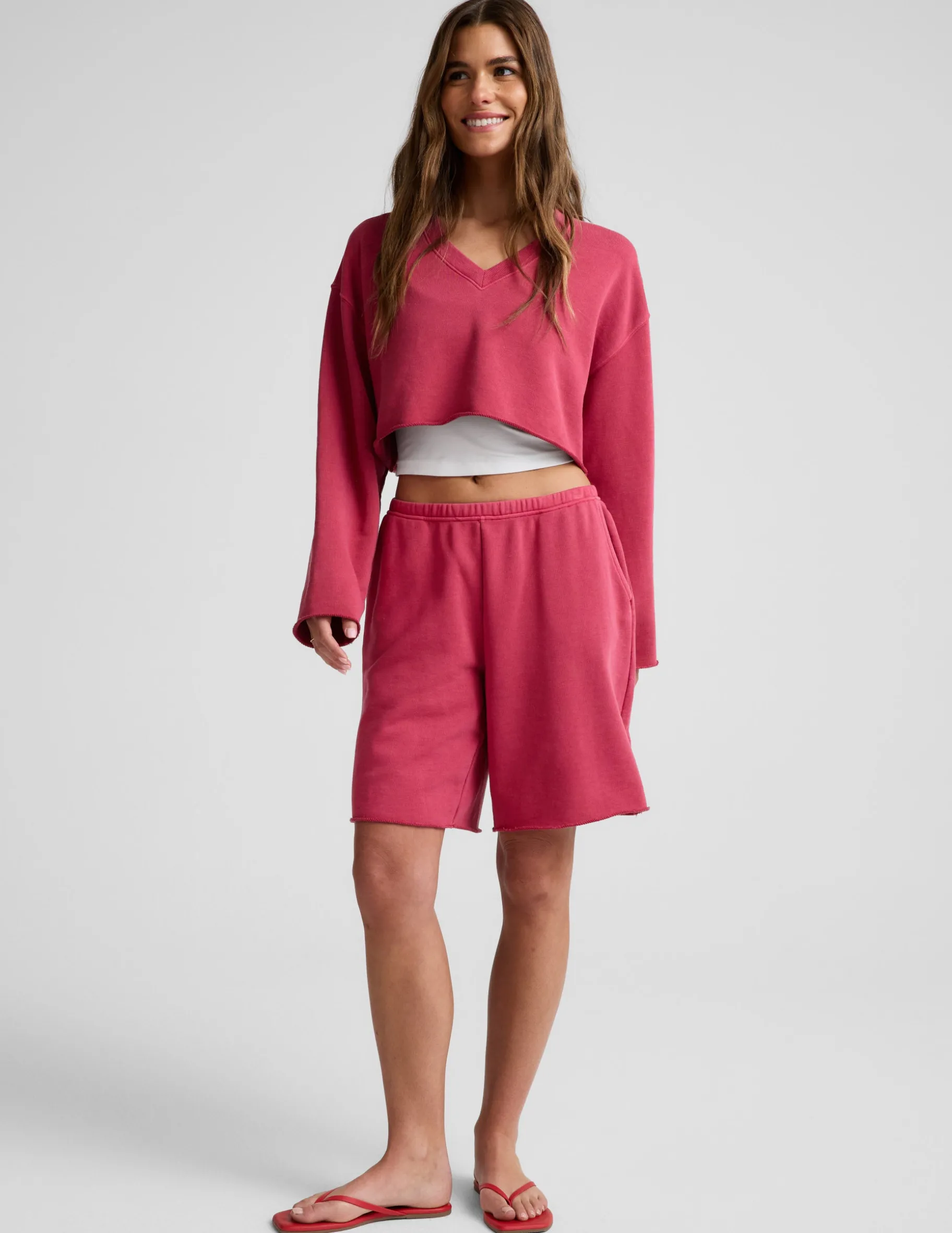 Fade Out Low-Rise Bermuda Short