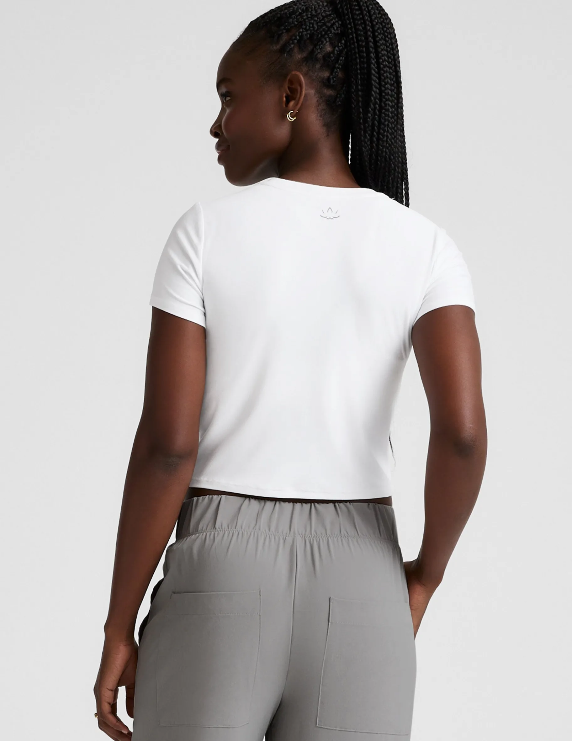 Featherweight Cropped Tee