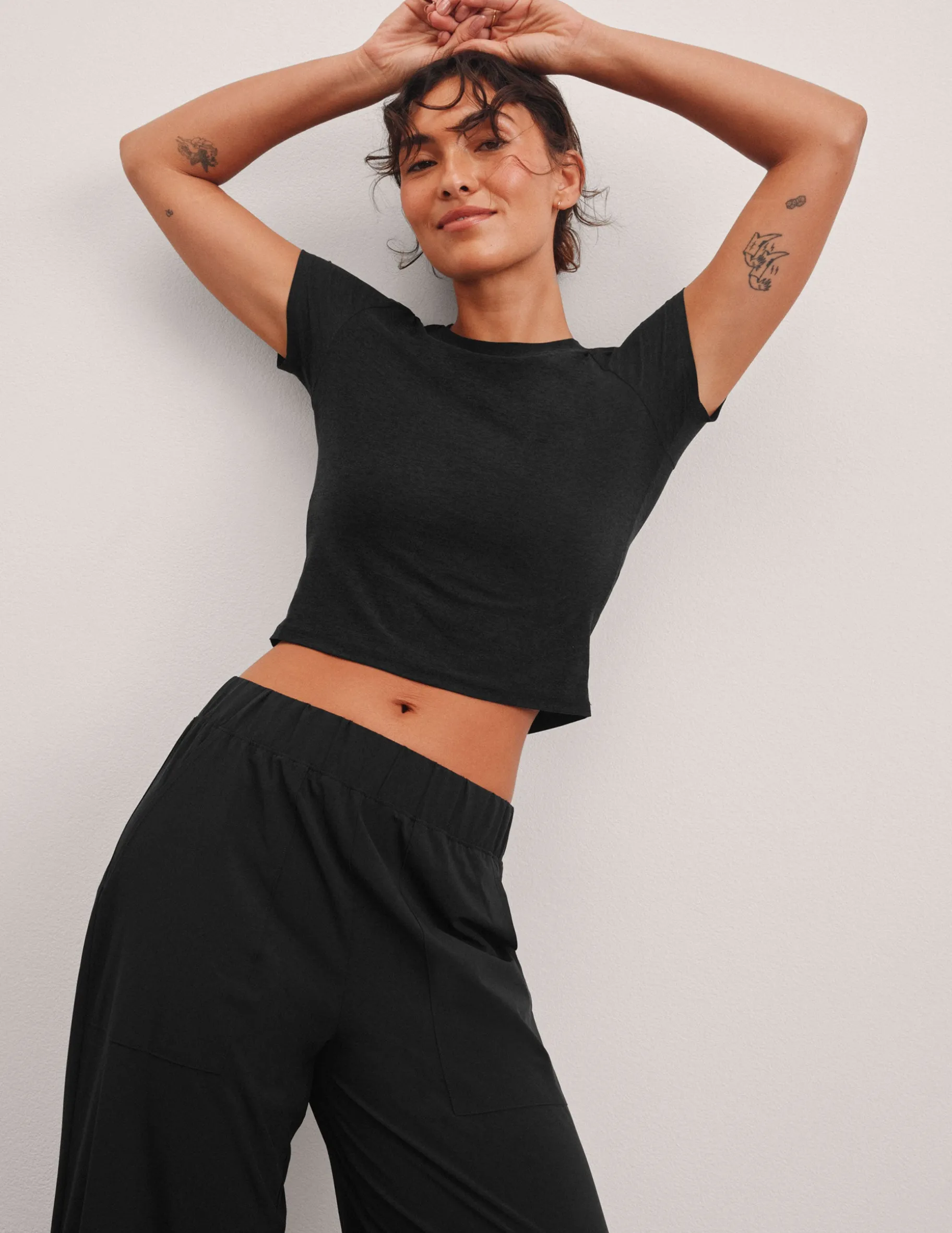 Featherweight Cropped Tee