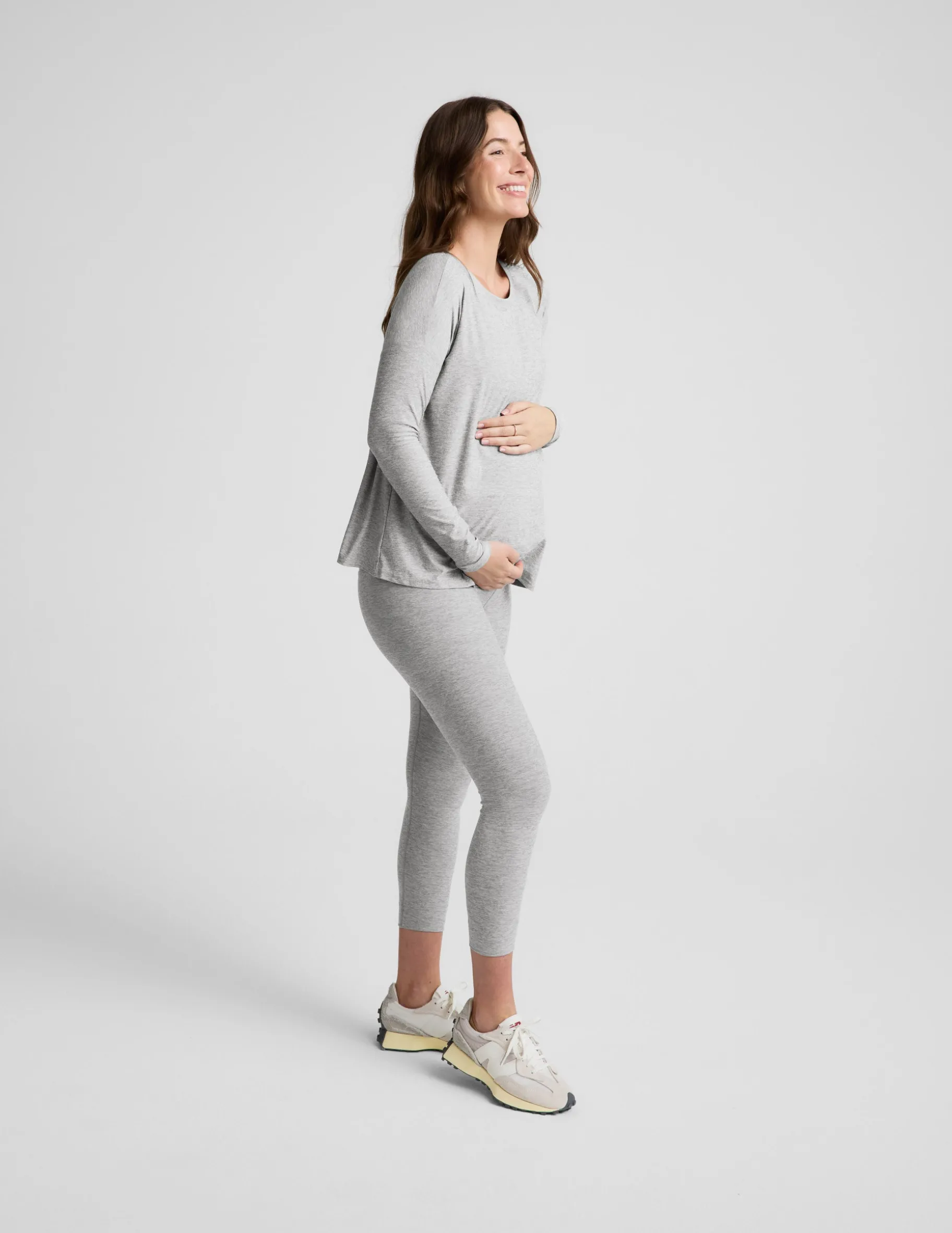 Featherweight Feels Like Home Long Sleeve Maternity Top