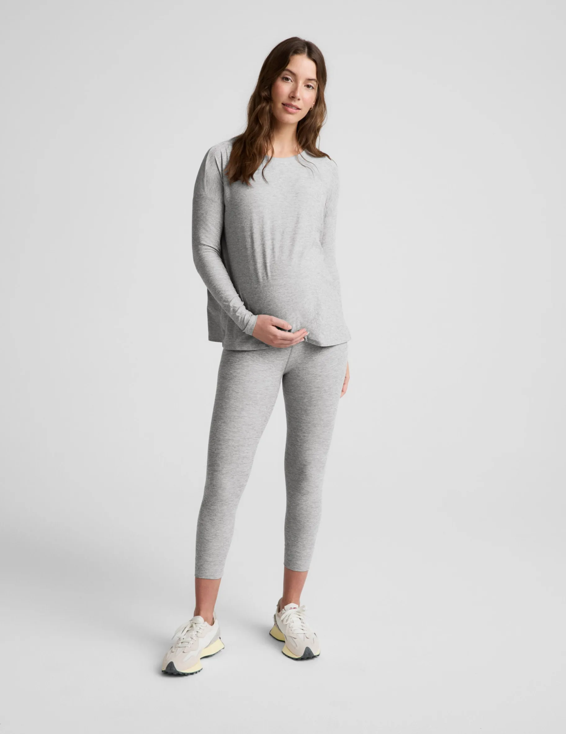 Featherweight Feels Like Home Long Sleeve Maternity Top