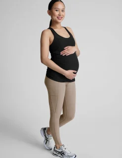 Featherweight Let It Grow Racerback Maternity Tank