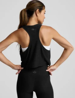 Featherweight Rebalance Racerback Cropped Tank