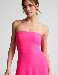 Featherweight Strapless Maxi Dress