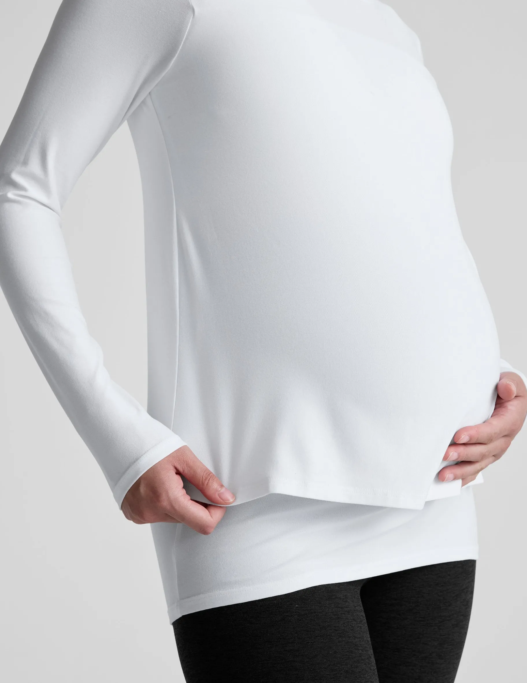 Featherweight Under Wraps Nursing Overlap Tee