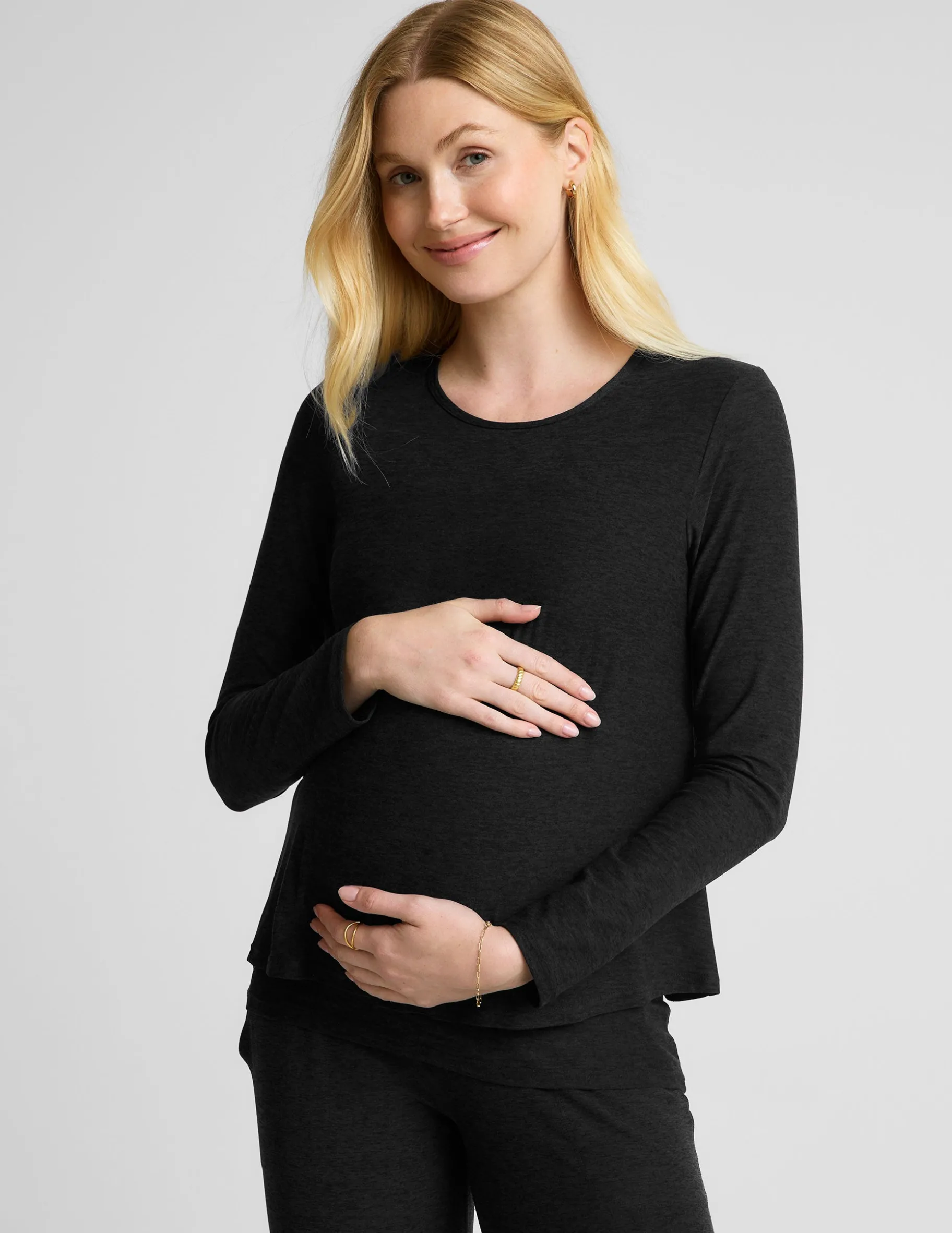 Featherweight Under Wraps Nursing Overlap Tee