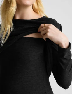 Featherweight Under Wraps Nursing Overlap Tee