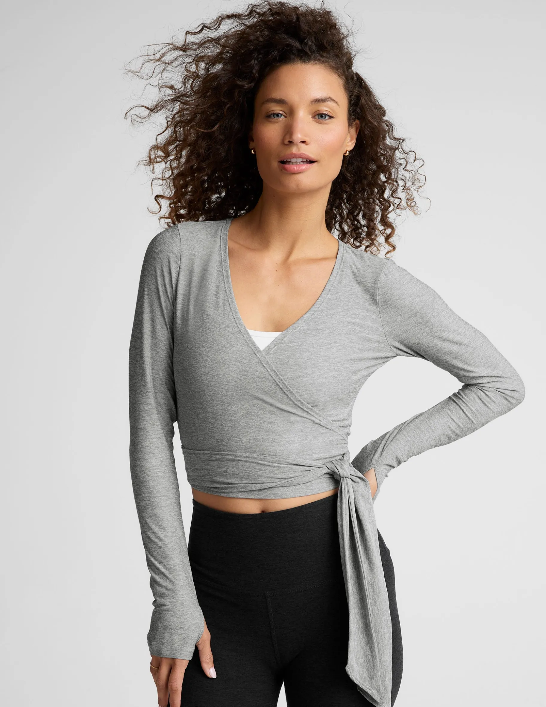 Featherweight Waist No Time Wrap Top