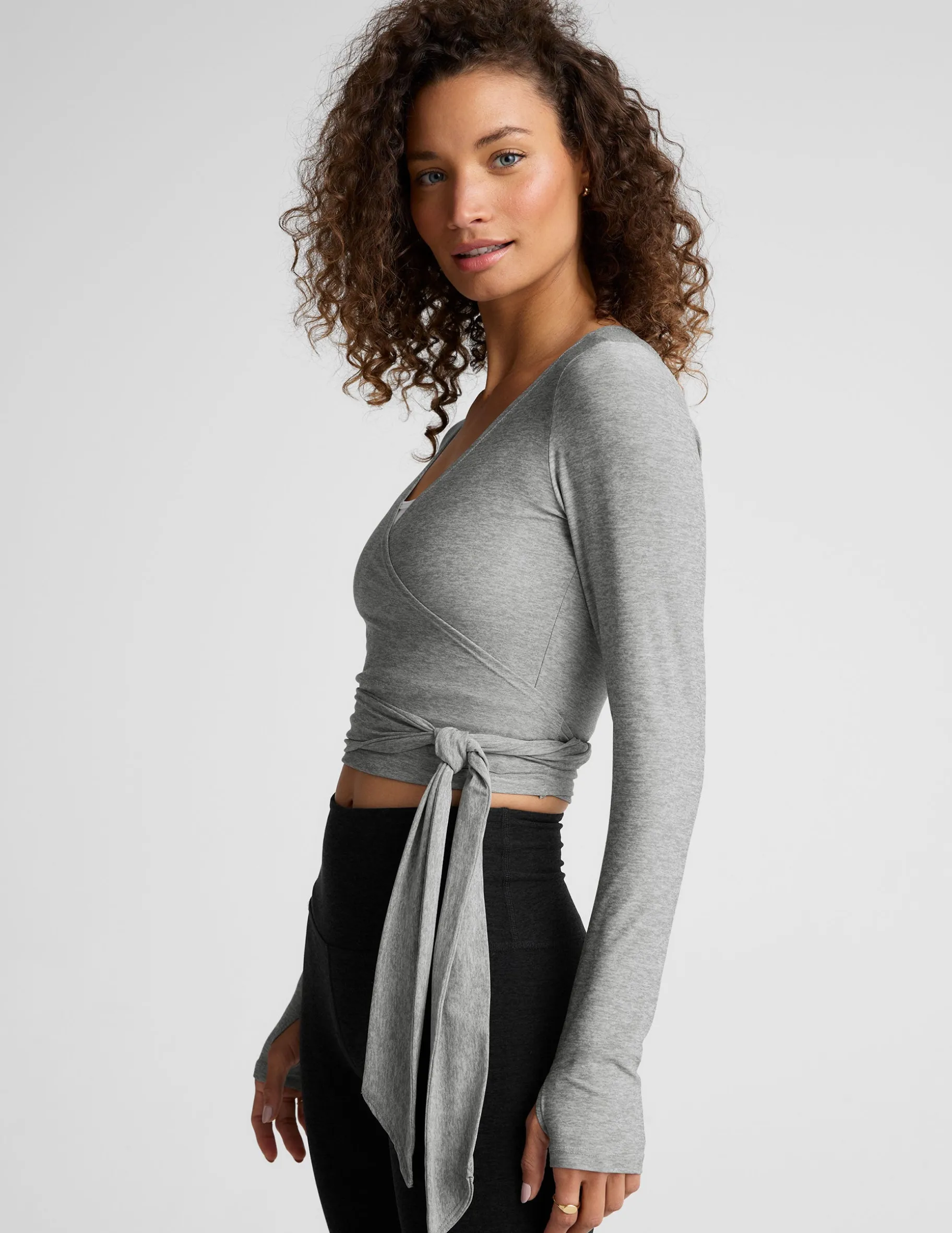 Featherweight Waist No Time Wrap Top
