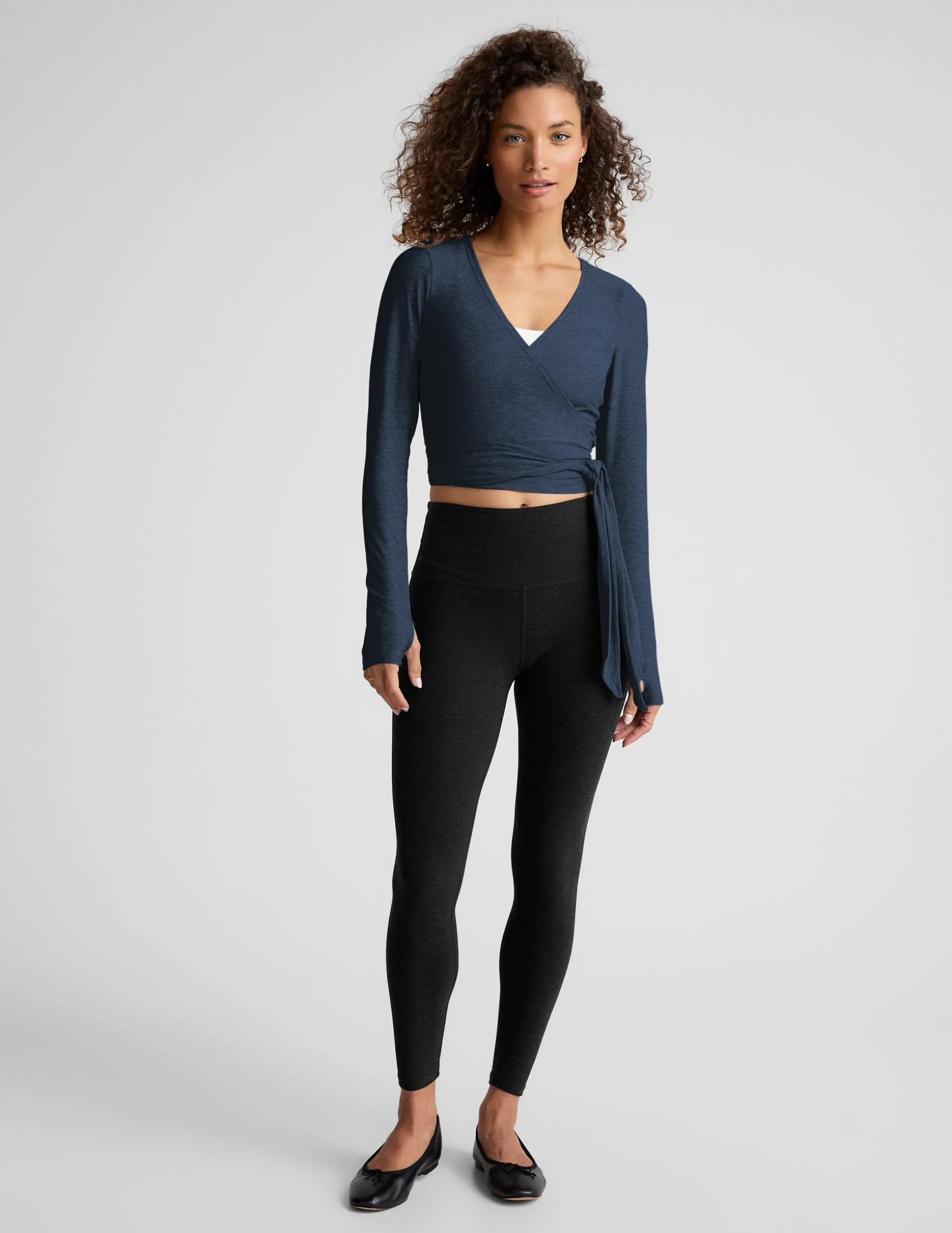 Featherweight Waist No Time Wrap Top