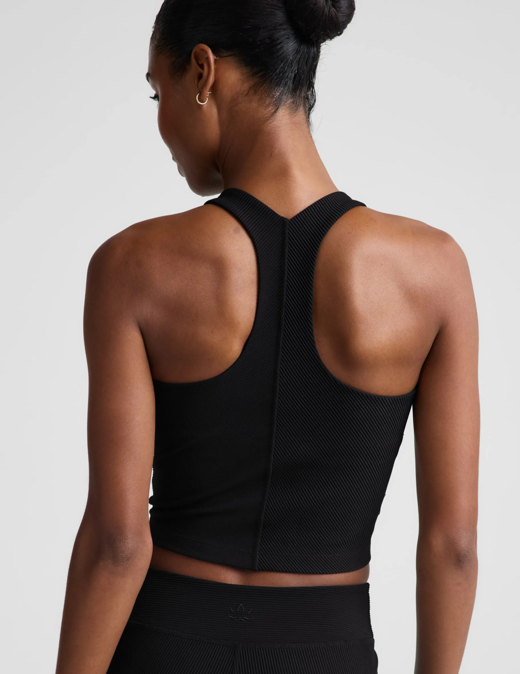 Impulse Ribbed High Neck Tank