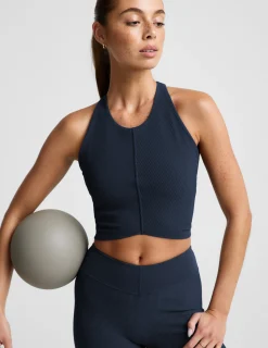 Impulse Ribbed High Neck Tank