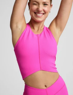 Impulse Ribbed High Neck Tank