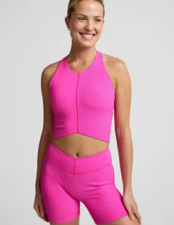 Impulse Ribbed High Neck Tank