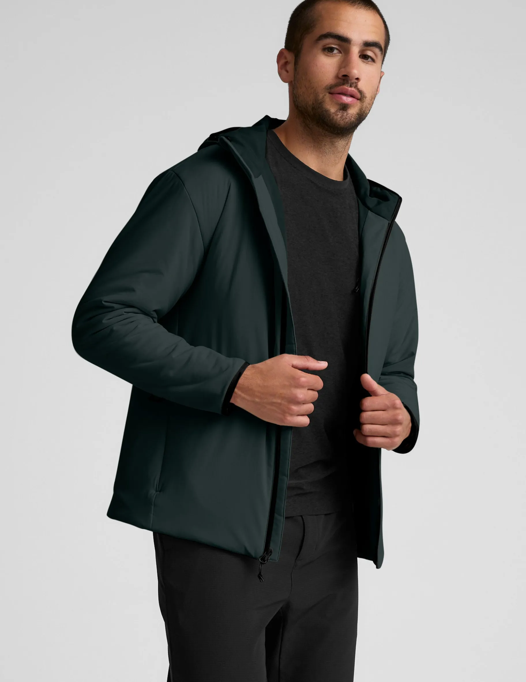 In Flight Insulated Men's Hooded Jacket