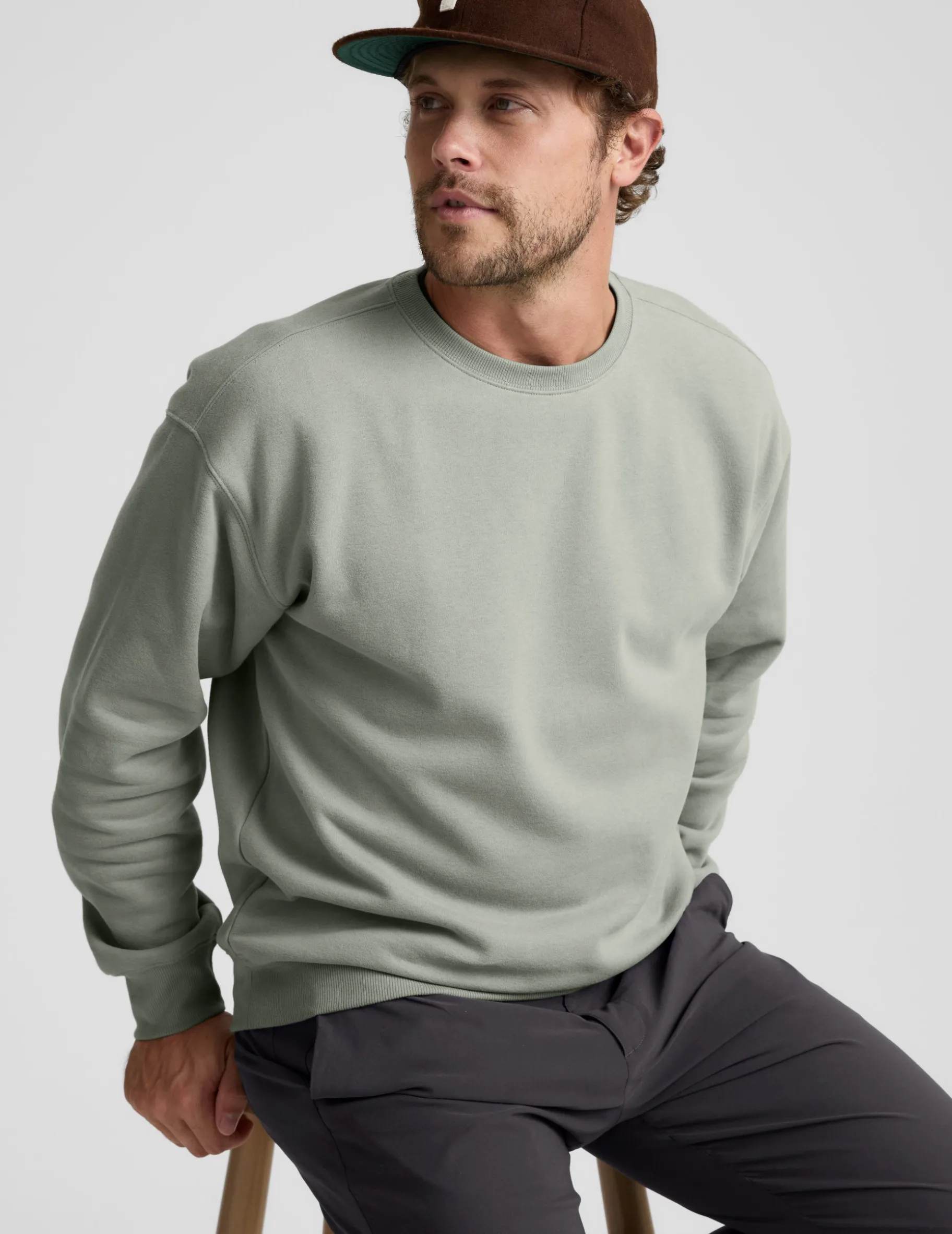 LuxeFleece™ Men's Crewneck Pullover