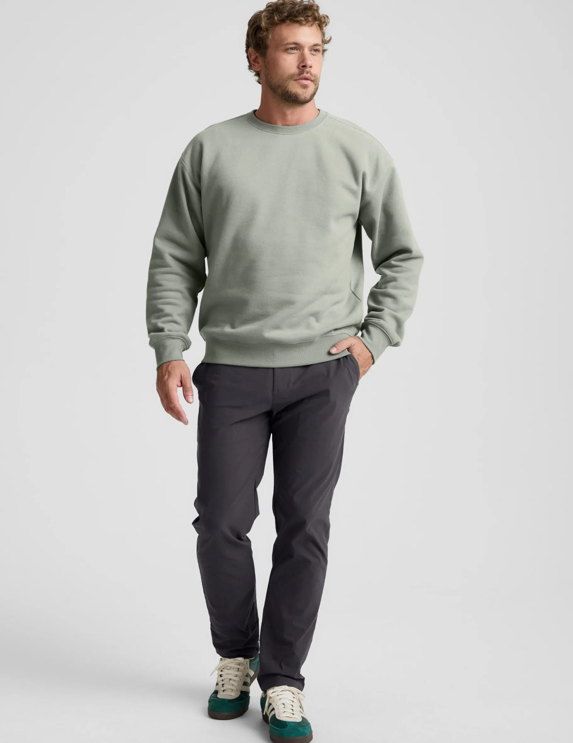 LuxeFleece™ Men's Crewneck Pullover