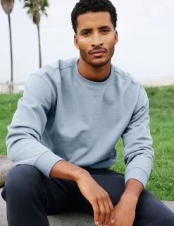 LuxeFleece™ Men's Crewneck Pullover