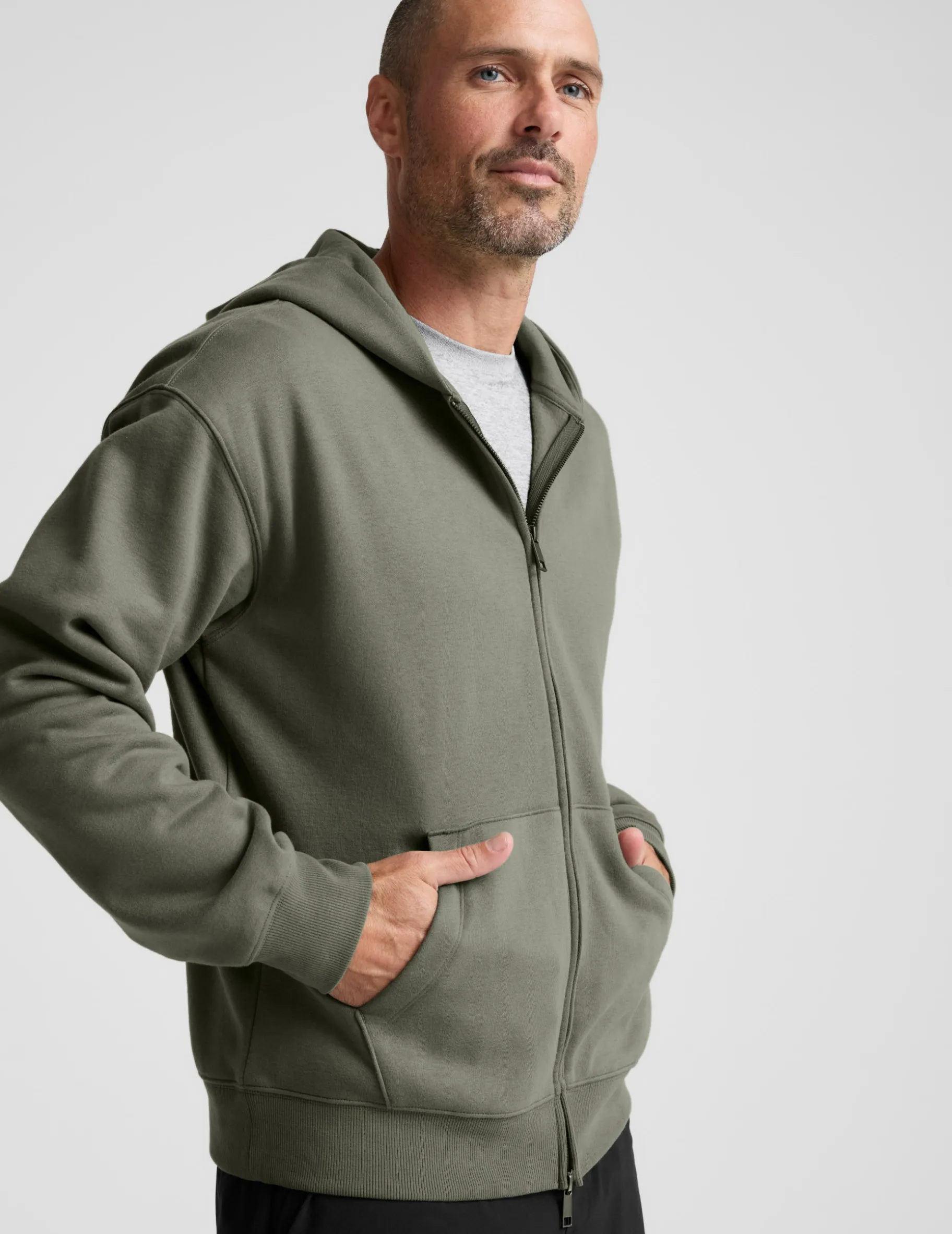 LuxeFleece™ Men's Full Zip Hoodie