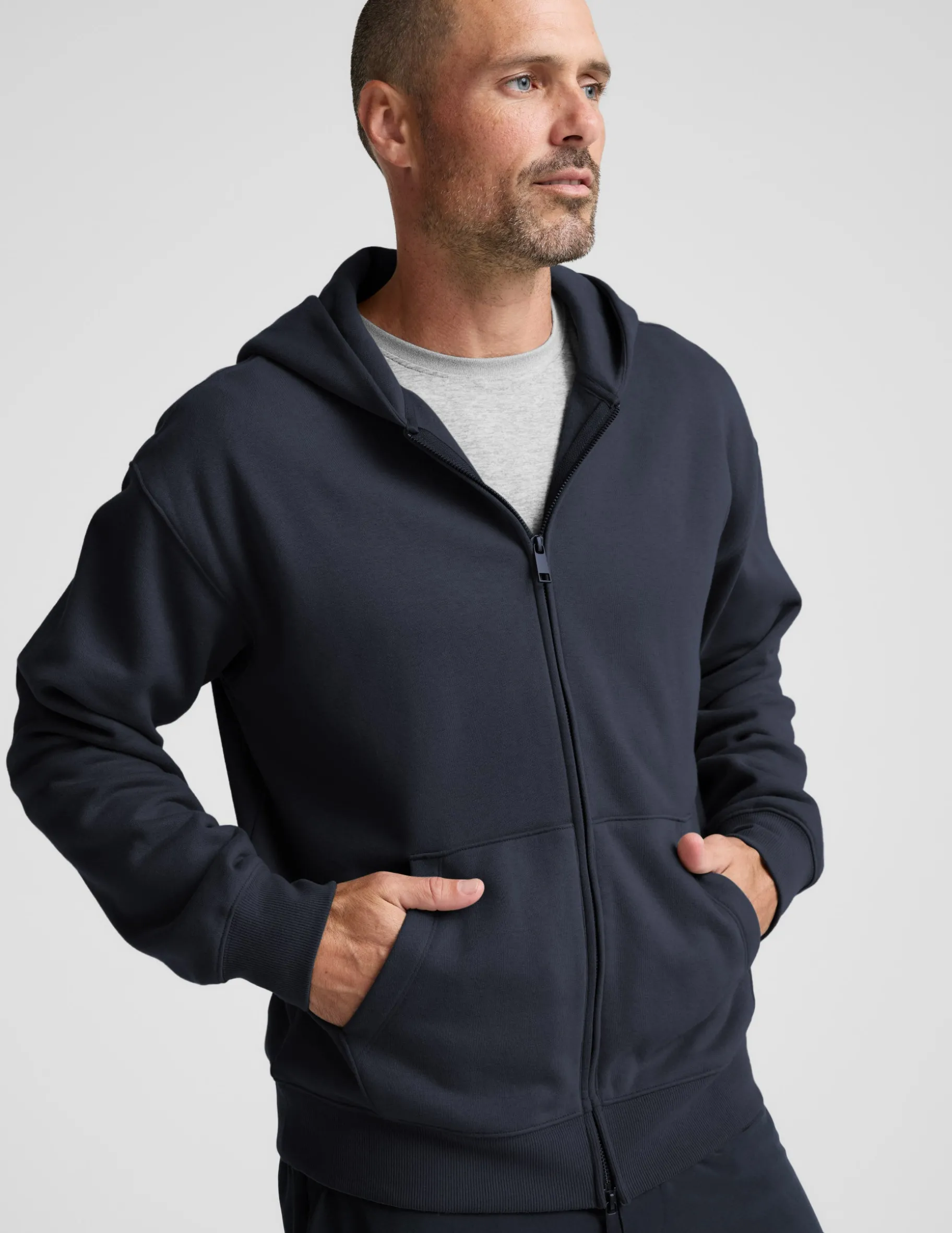 LuxeFleece™ Men's Full Zip Hoodie