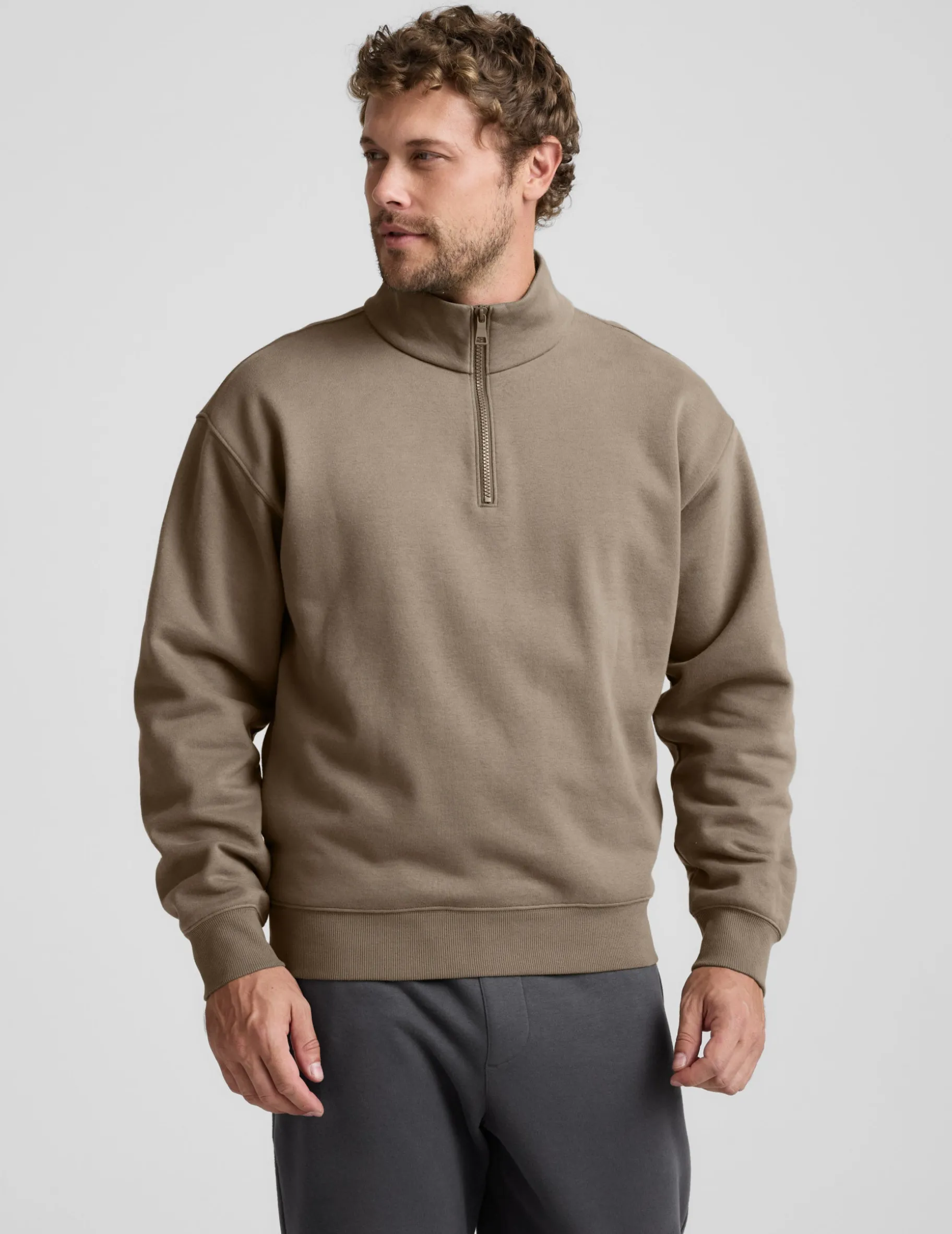 LuxeFleece™ Men's Half Zip Pullover