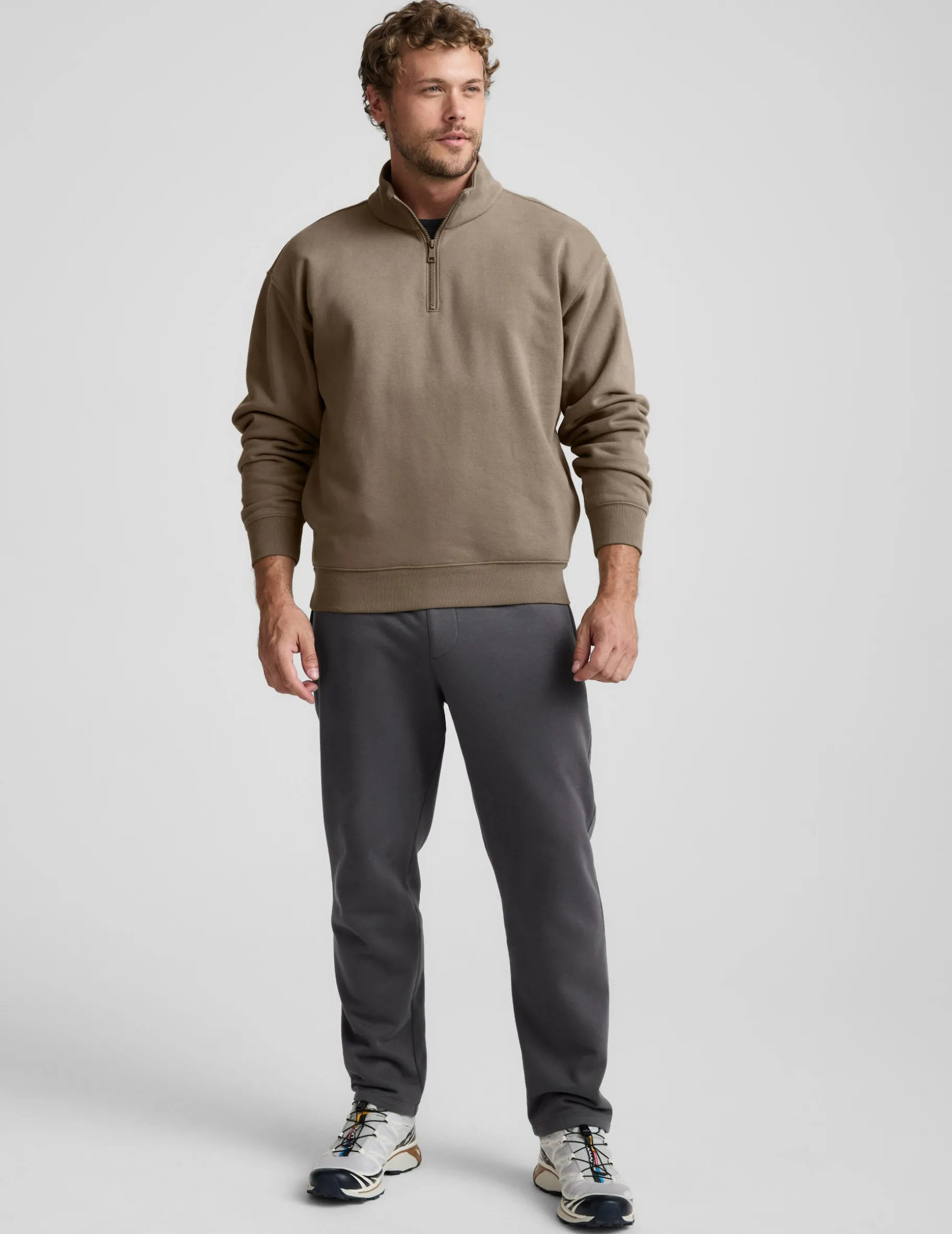 LuxeFleece™ Men's Half Zip Pullover