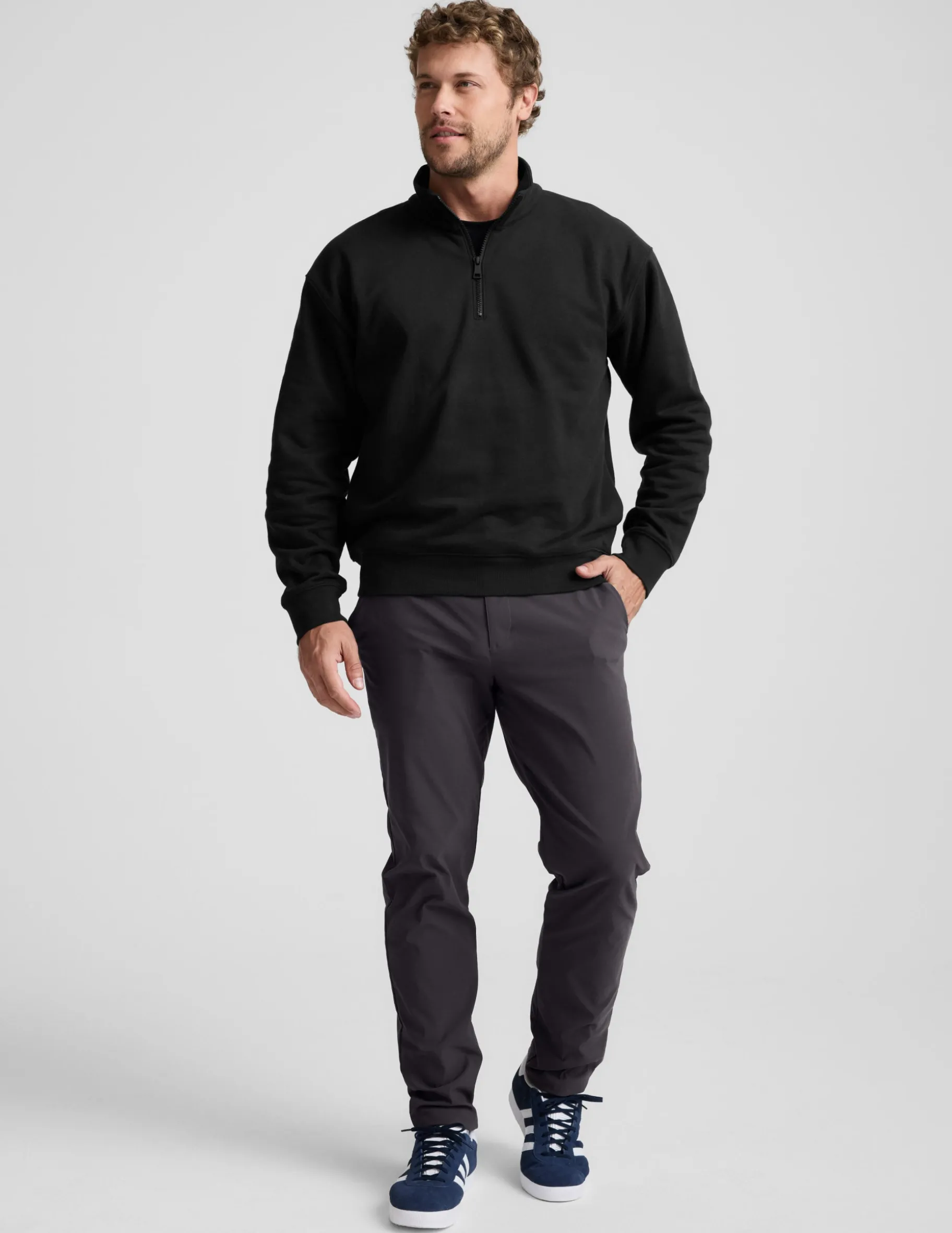 LuxeFleece™ Men's Half Zip Pullover