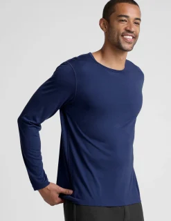Merino Wool Men's Long Sleeve Crew