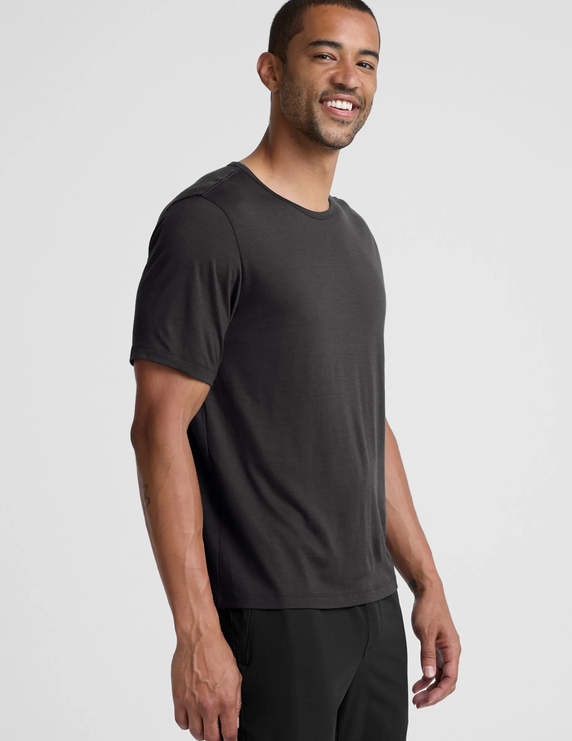 Merino Wool Men's Short Sleeve Crew