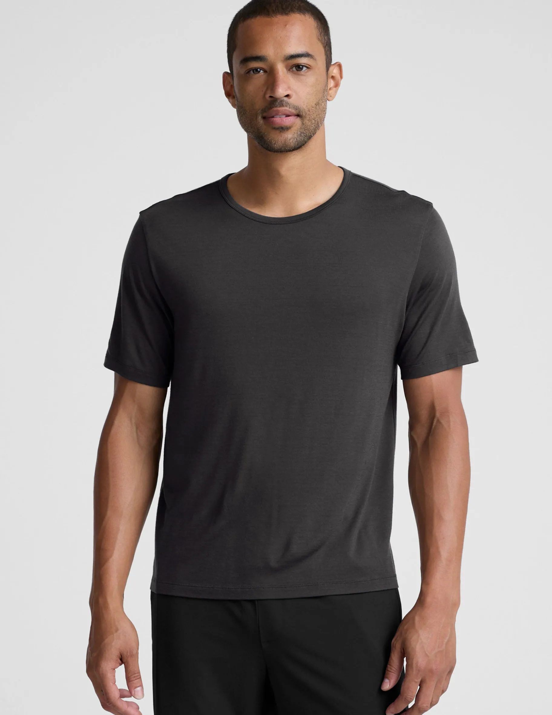 Merino Wool Men's Short Sleeve Crew