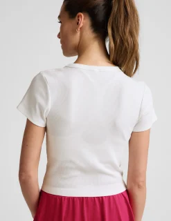 On Repeat Rib Baby Tee