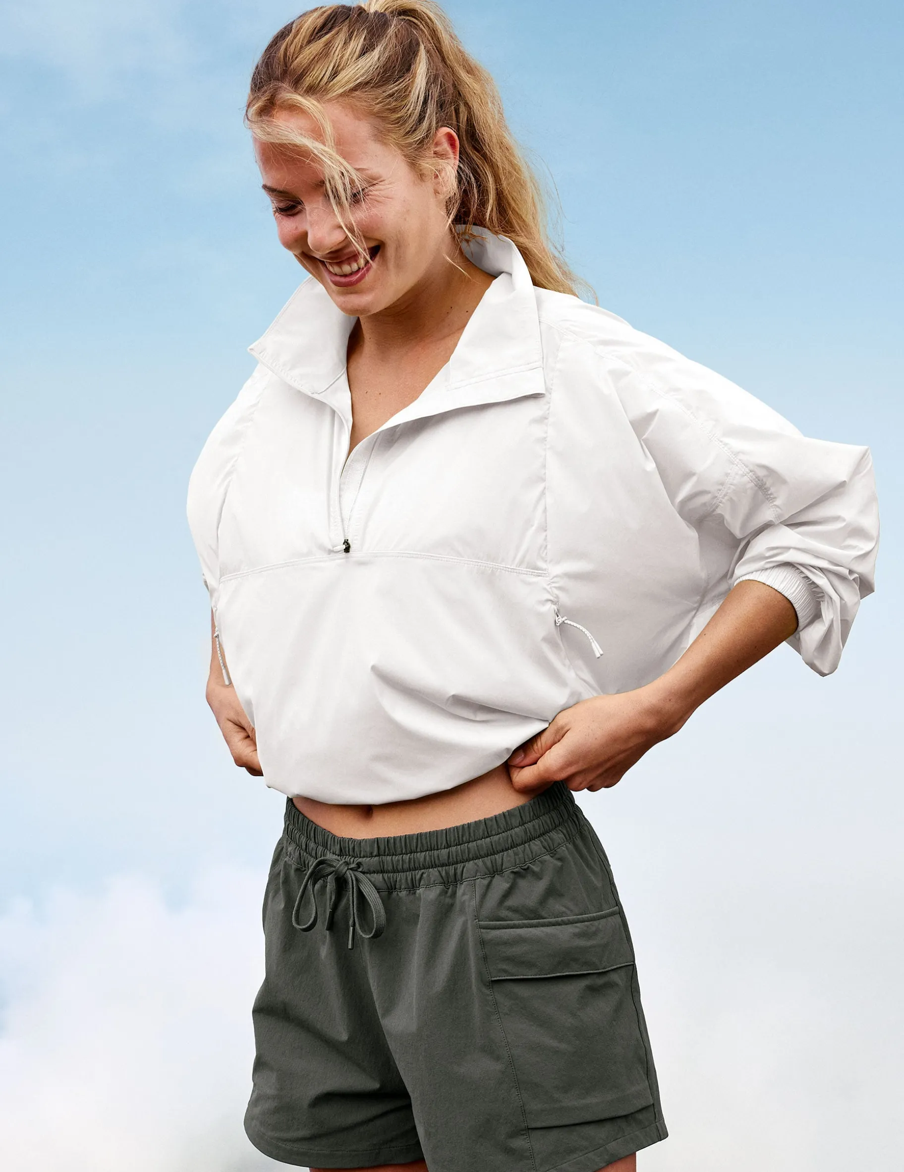 Places To Go UV Protection Half Zip Jacket