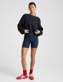 Ready For Barre Cropped Sweater