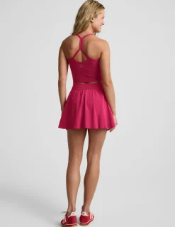 Score Pleated Skirt