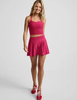 Score Pleated Skirt