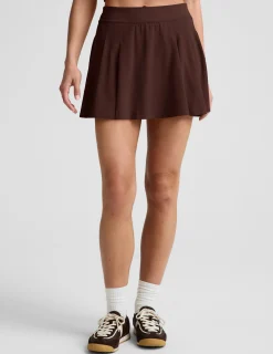 Score Pleated Skirt